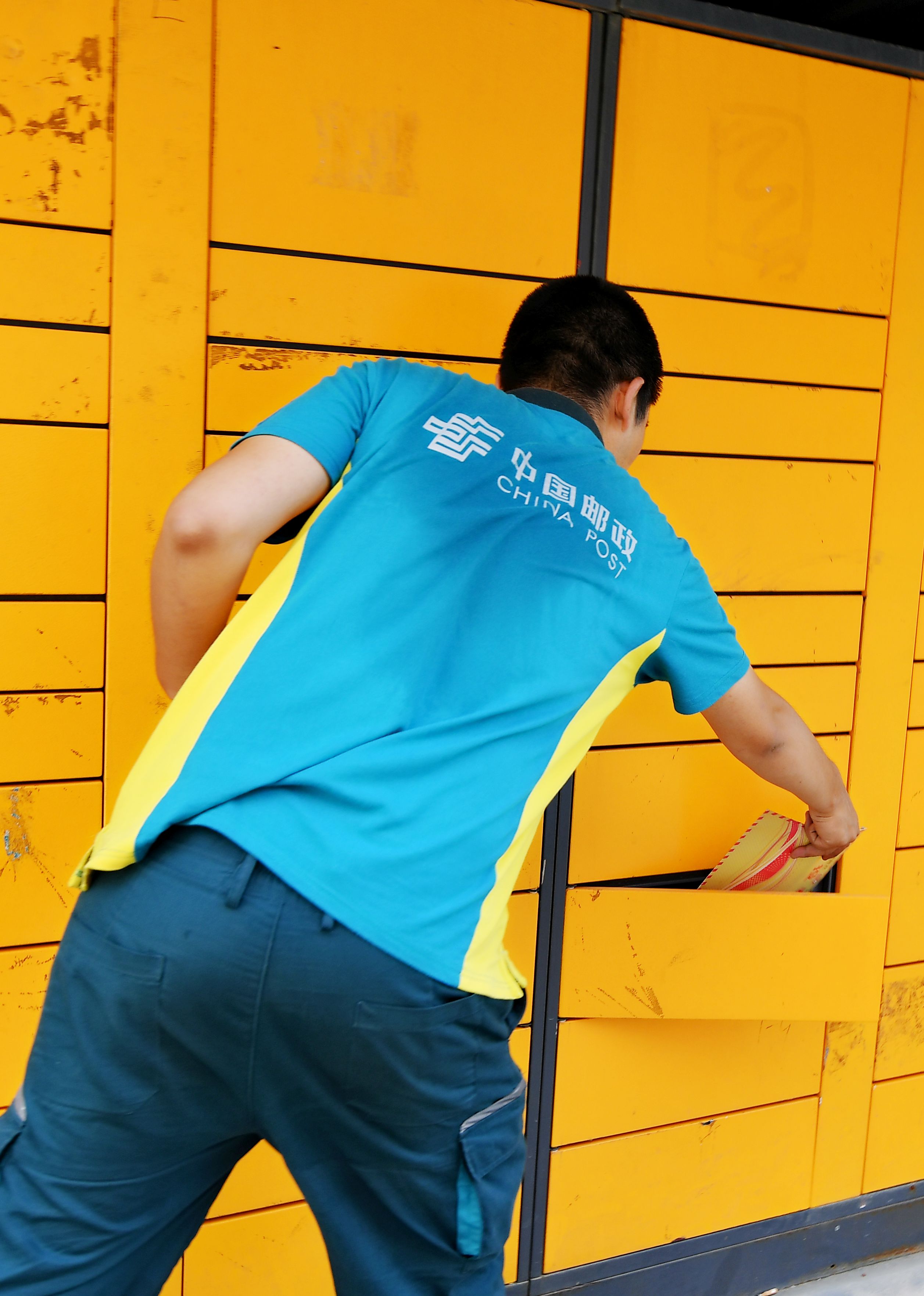 投递路上
